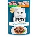 ГУРМЭ Перл Корм д/кош вл МясДуэт крол/кур75г пауч(Нестле):26