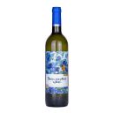 Вино Васильковый цвет Рислинг белое сухое 12% 0,75 л