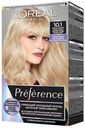 Краска для волос L'Oréal Paris Préférence Cool Blondes Хельсинки оттенок 10.1, 174 мл