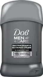 Дезодорант-антиперспирант стик мужской ДАВ Men Экстразащита, без белых следов