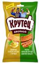 Гренки ржано-пшеничные Крутец двойной горчица и баварские колбаски 100 г
