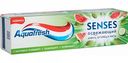 Зубная паста Aquafresh Senses Бодрящий арбуз, огурец и мята, 75 мл