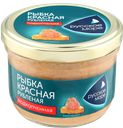 Рыбка красная РУССКОЕ МОРЕ рубленая подкопченная, горбуша-кета-скумбрия, 180г