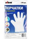 Перчатки хозяйственные одноразовые Unibob универсальные, 100шт.