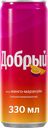 ДОБРЫЙ Напиток б/а сил/газ манго/марак 0,33л ж/б(Мултон):12