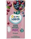 Морс детский ФрутоНяня Ягодный, с 5 месяцев, 200мл
