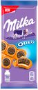 Шоколад Milka молочный с круглым печеньем "Орео" с начинкой со вкусом ванили, 92 г