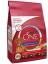 PURINA ONE Корм д/соб круп пород гов/рис 3,8кг(Нестле):4