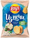 Чипсы картофельные Lay's Из печи Нежный сыр с зеленью, 85 г