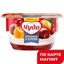 Десерт ЧУДО, Творожный, 4%, Вишня-черешня, 100г