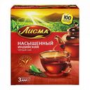 Чай черный "Лисма" Насыщенный, 100 пакетиков