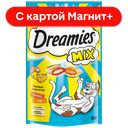 DREAMIES Корм для кошек с лососем и сыром 60г (Марс):6