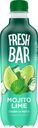Напиток Fresh Bar Mojito лайм-мята газированный, 480мл