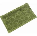 Полотенце махровое DM текстиль Opticum хлопок цвет: зеленый, 30×70 см