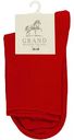 Носки женские Grand с широкой резинкой цвет: красный, 35-38 р-р