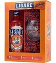 Спиртной напиток Ligare Aperitivo Spritz с бокалом 12% алк., Россия, 850мл