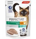 Корм для стерилизованных кошек Perfect Fit Паштет с индейкой, 75 г