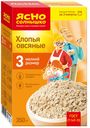 Хлопья овсяные №3"Ясно солнышко" 0.35кг