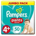 Трусики Pampers Pants 9-15 кг, размер 4+, 50 шт.
