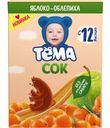 Сок «Тёма» яблочно-облепиховый, с 12 месяцев, 200 мл