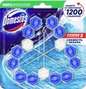 Блок для унитаза DOMESTOS Trio Power 5 Свежесть океана, 3х55г