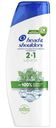 Шампунь и бальзам-ополаскиватель Head&Shoulders 2в1 Ментол против перхоти, 360мл