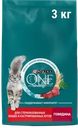 Корм сухой для взрослых кошек PURINA ONE Говядина, для стерилизованных