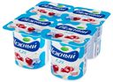 Йогуртный продукт Нежный с соком вишни 1,2% БЗМЖ 100 г
