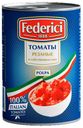 Томаты Federici резаные в собственном соку, 425 мл
