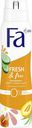 Дезодорант роликовый для мужчин Fresh & Free с ароматом мяты и бергамота, Fa, 50 мл