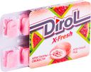 Жевательная резинка Dirol X-Fresh Арбузный лёд без сахара, 16г