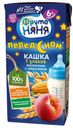 Каша молочная ФРУТОНЯНЯ, 5 злаков-персик, 200мл