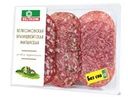 Ассорти колбас Велком Брауншвейгская, Велкомовская, Миланская сырокопченое, 150г