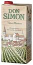 Вино Don Simon белое сухое 11% 1 л