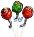 Карамель Sweet Bar леденцовая на палочке с жевательной резинкой со вкусом апельсина/яблока  в ассортименте 15г