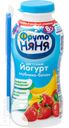 Йогурт ФРУТОНЯНЯ питьевой клубника-банан 2,5% 200мл