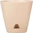 Горшок цветочный InGreen Amsterdam молочный шоколад, 14см×1,35л
