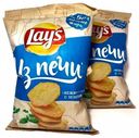 Чипсы картофельные Lay's Из печи Нежный сыр с зеленью 85 г