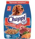 Корм сухой Chappi Сытный мясной обед с говядиной по-домашнему для собак полнорационный 600г
