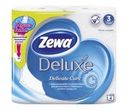 Туалетная бумага Zewa Deluxe Белая 3 слоя 4 рулона