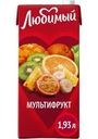 Напиток Любимый Тропический микс сокосодержащий 1.93л