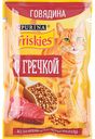 Корм для взрослых кошек Friskies говядина с гречкой, 75 г