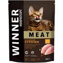 Сухой корм для взрослых кошек старше 1 года Мираторг Winner Meat из ароматной курочки, 300 г