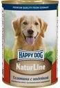 Корм Happy Dog Natur Line телятина с индейкой влажный для собак, 400г