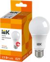 Лампа IEK LED A60, шар, 13Вт, 230В, 3000К, E27