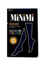 Гольфы женские MiNiMi Micro colors цвет: Blu/синий размер: единый, 70 den