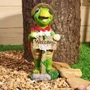 Декорация садовая "Черепашка", GreenArt, 23 см, в ассортименте