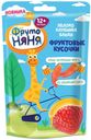 Пюре ФрутоНяня Фруктовые кусочки яблоко клубника банан с 12 мес 15 гр