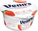Йогурт Venn's греческий с клубникой обезжиренный 0,1% 130 г