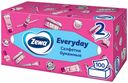 Салфетки бумажные Zewa Everyday косметические 100 шт